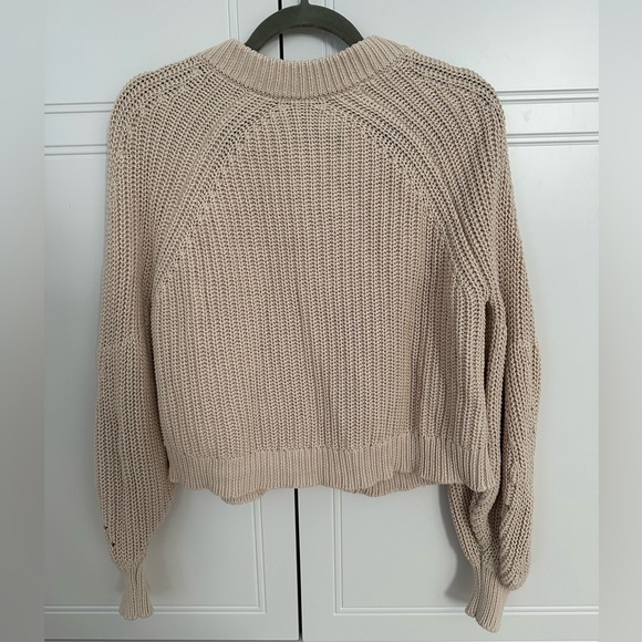 525 America chunky knit cardigan with big buttons - Picture 2 of 2